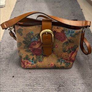 Patricia Nash Vintage Victorian Garden Irving Satchel